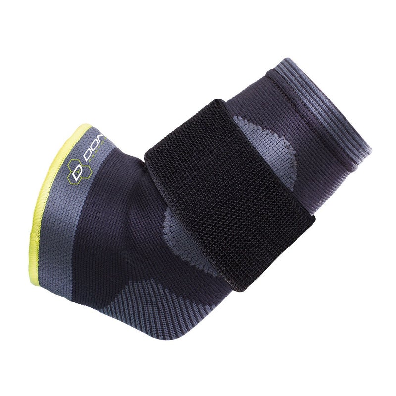 DonJoy Performance Deluxe Knit Elbow Sleeve with Compression Strap - Ideal for Golfer s Elbow, Tennis Elbow, and Elbow Tendonitis - Medium - Image 1